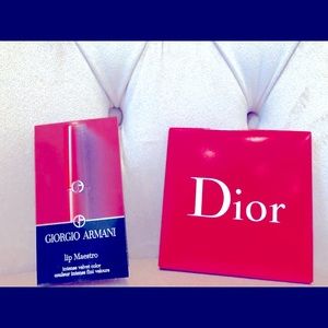 🆕❤️Amazing SEPHORA DIOR + Armani Sample Bundle❤️
Beautiful Colors